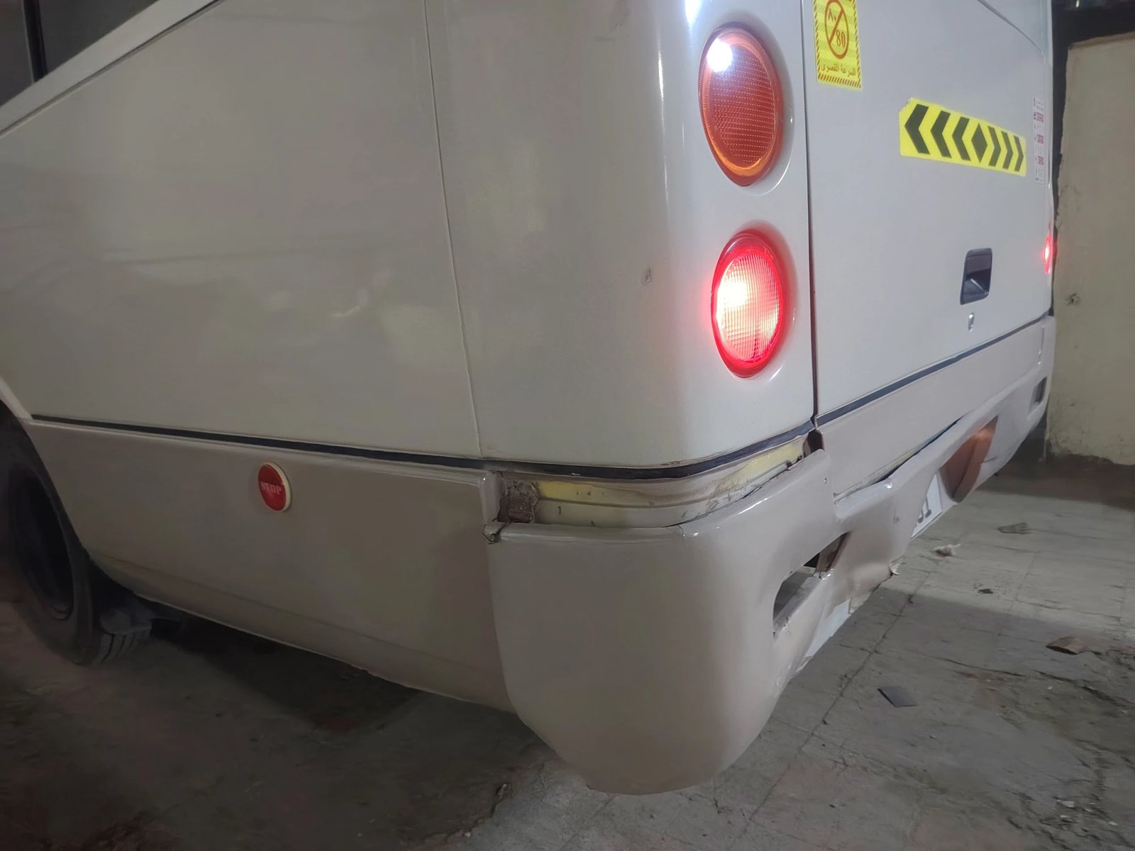 Vehicle before work